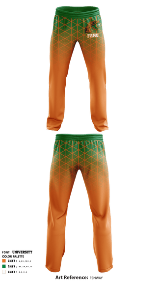 Sweatpants, FAMU Basketball, Men's Basketball, Teamtime, Team time, sublimation, custom sports apparel, team uniforms, spirit wear, spiritwear, sports uniforms, custom shirts, team store, custom team store, fundraiser sports, apparel fundraiser