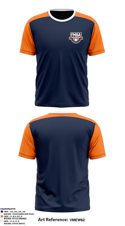 Foothills Minor Ball Association 78856127 Short Sleeve Performance Shirt - 2