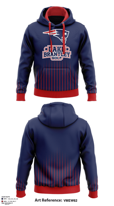 Lake Brantley High School Golf 83071924 Hoodie - 1