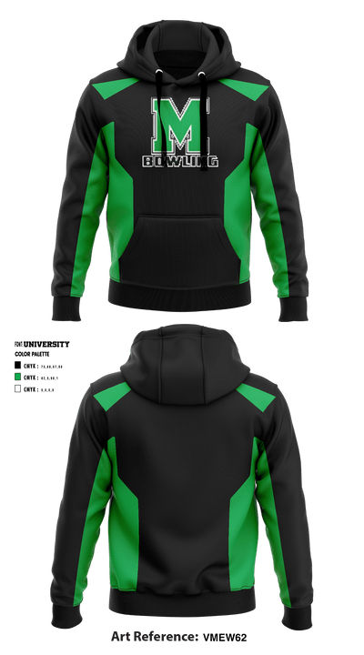 Mason High School Bowling 62393020 Hoodie - 1
