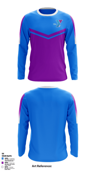 Long Sleeve Performance Shirt, DONALD W. REYNOLDS YMCA OF WARREN & BRADLEY COUNTY, Spirit Store, Teamtime, Team time, sublimation, custom sports apparel, team uniforms, spirit wear, spiritwear, sports uniforms, custom shirts, team store, custom team store, fundraiser sports, apparel fundraiser