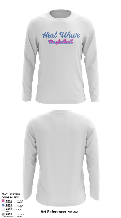 Heat Wave 37979347 Long Sleeve Performance Shirt - 5