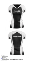Premier Floorz 75271869 Women's Short Sleeve V-neck Shirt - 1