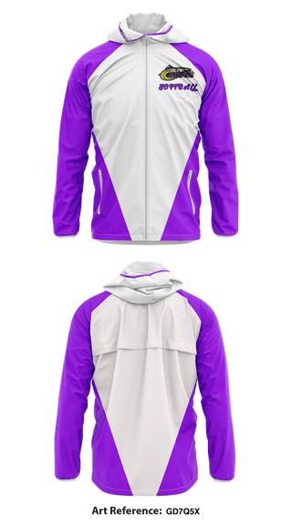 Barracudas Softball 23405135 Windbreaker - 1