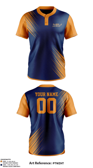 Two Button Softball Jersey, Ofc Heat Fastpitch Softball, Softball, Teamtime, Team time, sublimation, custom sports apparel, team uniforms, spirit wear, spiritwear, sports uniforms, custom shirts, team store, custom team store, fundraiser sports, apparel fundraiser