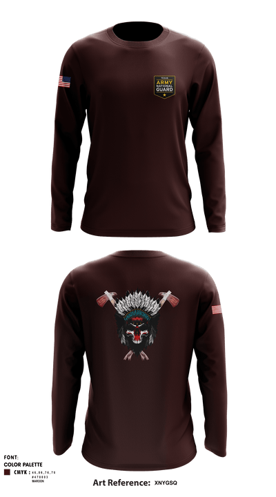 Apache 10748553 Long Sleeve Performance Shirt - 1