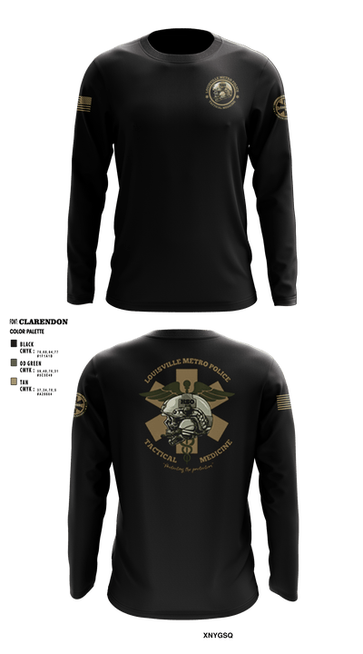 LMPD HSO TACMED 54774213 Long Sleeve Performance Shirt - 9