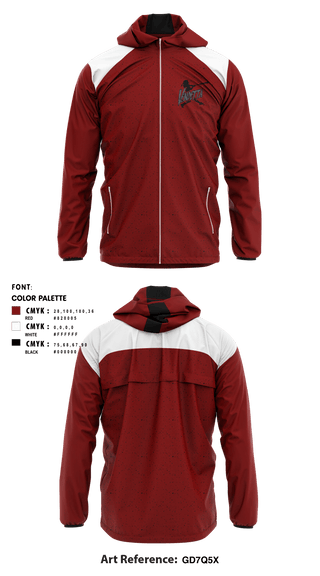 Windbreaker, Vandetta (Brimhall), Softball, Teamtime, Team time, sublimation, custom sports apparel, team uniforms, spirit wear, spiritwear, sports uniforms, custom shirts, team store, custom team store, fundraiser sports, apparel fundraiser