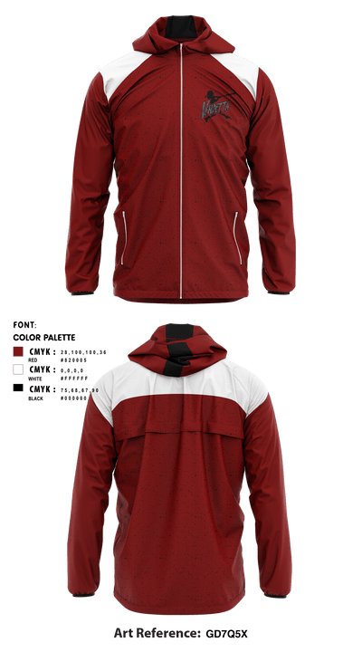 Vandetta (Brimhall) 52837657 Windbreaker - 1