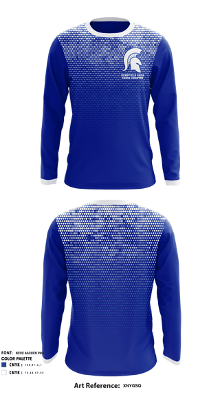 Long Sleeve Performance Shirt, Hempfield Area High School Cross Country, Cross Country, Teamtime, Team time, sublimation, custom sports apparel, team uniforms, spirit wear, spiritwear, sports uniforms, custom shirts, team store, custom team store, fundraiser sports, apparel fundraiser