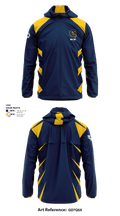 George Washington track and field 9961451 Windbreaker - 7