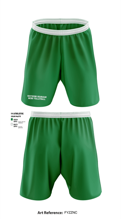 Southern Okanagan Volleyball Club 75087463 Athletic Shorts With Pockets - 1