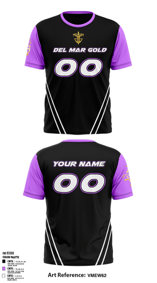 Short Sleeve Performance Shirt, Del Mar Gold, Football, Teamtime, Team time, sublimation, custom sports apparel, team uniforms, spirit wear, spiritwear, sports uniforms, custom shirts, team store, custom team store, fundraiser sports, apparel fundraiser
