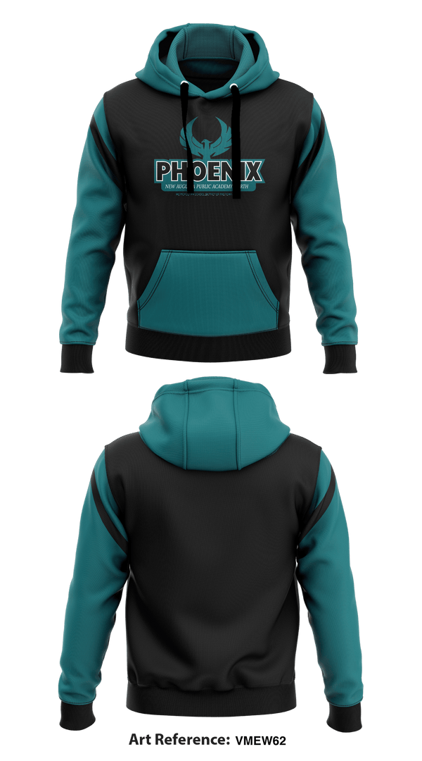 Hoodie, New Augusta Public Academy North Middle School, School Spirit Store, Teamtime, Team time, sublimation, custom sports apparel, team uniforms, spirit wear, spiritwear, sports uniforms, custom shirts, team store, custom team store, fundraiser sports, apparel fundraiser