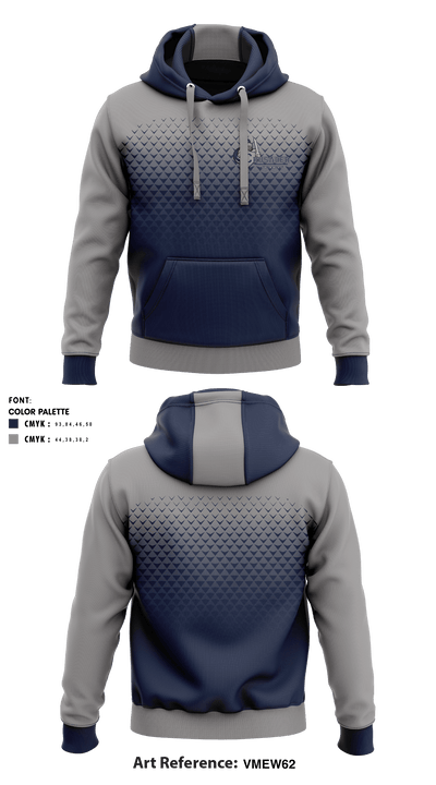 Concordia Lutheran High School Swimming 4596387 Hoodie - 1