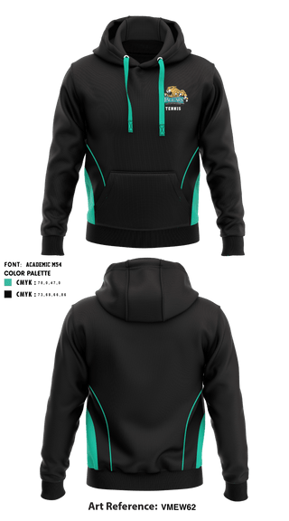 Hoodie, Glen Allen High School Tennis, Tennis, Teamtime, Team time, sublimation, custom sports apparel, team uniforms, spirit wear, spiritwear, sports uniforms, custom shirts, team store, custom team store, fundraiser sports, apparel fundraiser