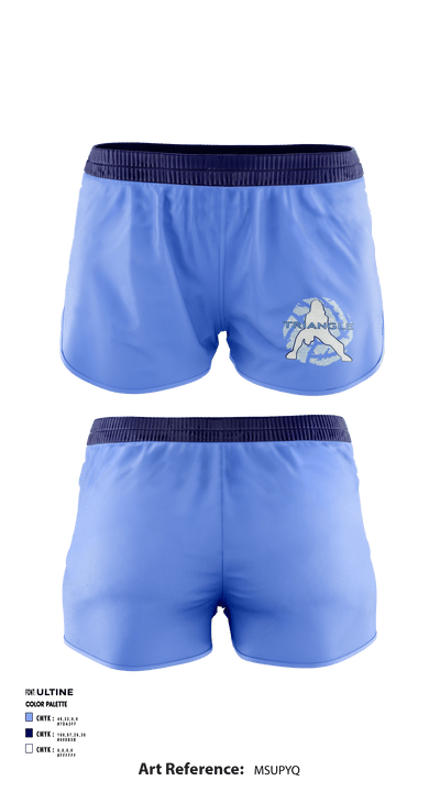 Triangle Volleyball Club 52610257 Women's Shorts - 1