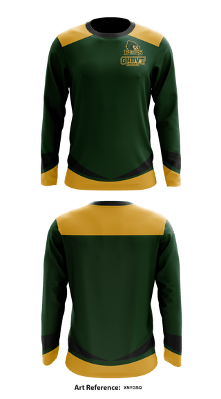 Long Sleeve Performance Shirt, GNBVT Bears Hockey, Hockey, Teamtime, Team time, sublimation, custom sports apparel, team uniforms, spirit wear, spiritwear, sports uniforms, custom shirts, team store, custom team store, fundraiser sports, apparel fundraiser