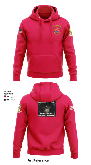 Hoodie, , Marines, Teamtime, Team time, sublimation, custom sports apparel, team uniforms, spirit wear, spiritwear, sports uniforms, custom shirts, team store, custom team store, fundraiser sports, apparel fundraiser