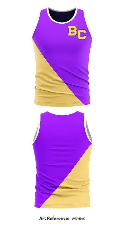 Bennett County Track & Field 93120892 Track Singlet - 1