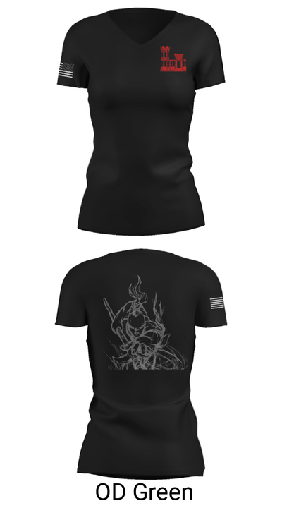 65th BEB 71723958 Women's Short Sleeve V-neck Shirt - 16