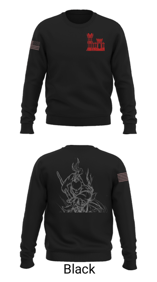 Crew Neck Sweatshirt, , Army, Teamtime, Team time, sublimation, custom sports apparel, team uniforms, spirit wear, spiritwear, sports uniforms, custom shirts, team store, custom team store, fundraiser sports, apparel fundraiser
