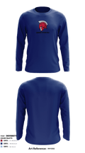 Antioch Spartans 69324892 Long Sleeve Performance Shirt - 3