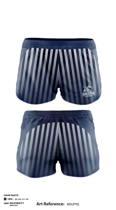 Kamehameha School-Kapalama Campus Soccer 26975479 Women's Shorts - 1