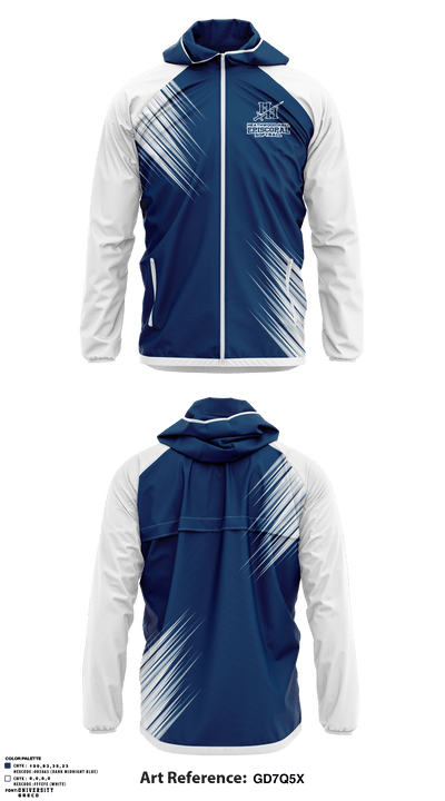 Heathwood Hall Episcopal Junior High School Softball 21209787 Windbreaker - 1