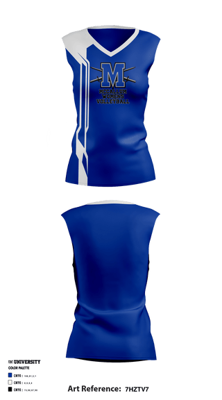 Tank Top, McCallum High School women's volleyball, Women's Volleyball, Teamtime, Team time, sublimation, custom sports apparel, team uniforms, spirit wear, spiritwear, sports uniforms, custom shirts, team store, custom team store, fundraiser sports, apparel fundraiser