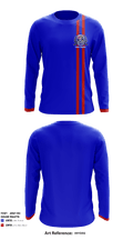 Memorial High School Cross Country 48374430 Long Sleeve Performance Shirt - 1