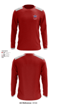 East Bernard Little League 21564984 Long Sleeve Performance Shirt - 1