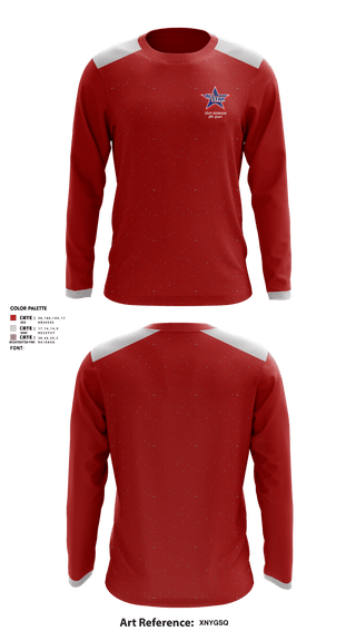 Long Sleeve Performance Shirt, East Bernard Little League, Baseball, Teamtime, Team time, sublimation, custom sports apparel, team uniforms, spirit wear, spiritwear, sports uniforms, custom shirts, team store, custom team store, fundraiser sports, apparel fundraiser