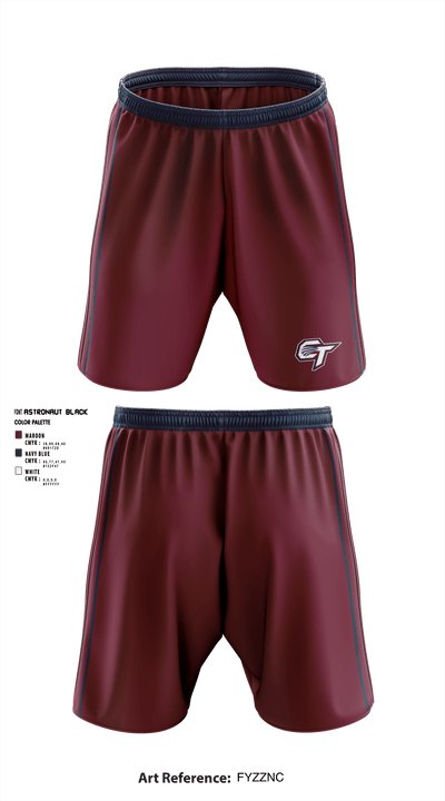 Cherokee Trail High School 84677483 Athletic Shorts With Pockets - 1