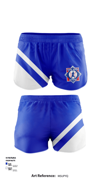 Women's Shorts, Kentucky Western Babe Ruth League District 8, Baseball, Teamtime, Team time, sublimation, custom sports apparel, team uniforms, spirit wear, spiritwear, sports uniforms, custom shirts, team store, custom team store, fundraiser sports, apparel fundraiser