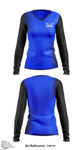 OC Valkyrie 77094254 Women's Long Sleeve V-neck Shirt - 1