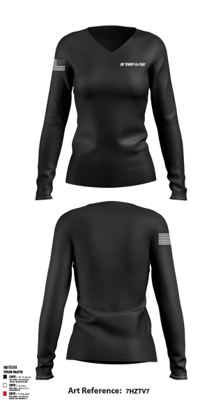 Women's Long Sleeve Vneck Shirt, , , Teamtime, Team time, sublimation, custom sports apparel, team uniforms, spirit wear, spiritwear, sports uniforms, custom shirts, team store, custom team store, fundraiser sports, apparel fundraiser