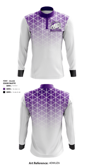 Quarter Zip Jacket, Pasco High School Basketball, Men's Basketball, Teamtime, Team time, sublimation, custom sports apparel, team uniforms, spirit wear, spiritwear, sports uniforms, custom shirts, team store, custom team store, fundraiser sports, apparel fundraiser