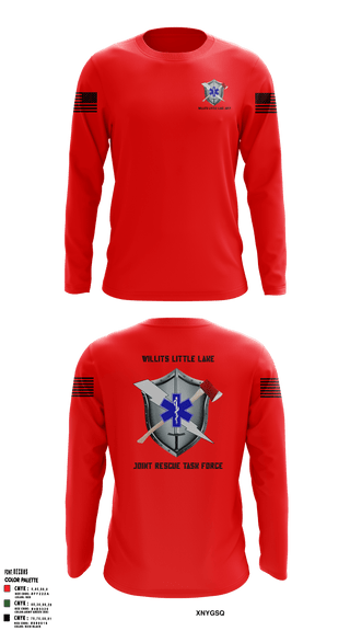 Long Sleeve Performance Shirt, Willits Little Lake JRTF, Police, Teamtime, Team time, sublimation, custom sports apparel, team uniforms, spirit wear, spiritwear, sports uniforms, custom shirts, team store, custom team store, fundraiser sports, apparel fundraiser