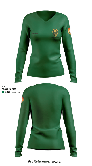 Women's Long Sleeve Vneck Shirt, , , Teamtime, Team time, sublimation, custom sports apparel, team uniforms, spirit wear, spiritwear, sports uniforms, custom shirts, team store, custom team store, fundraiser sports, apparel fundraiser