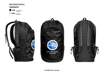 Gear Bag, Pleasant Grove High School Lacrosse, Women's Lacrosse, Teamtime, Team time, sublimation, custom sports apparel, team uniforms, spirit wear, spiritwear, sports uniforms, custom shirts, team store, custom team store, fundraiser sports, apparel fundraiser