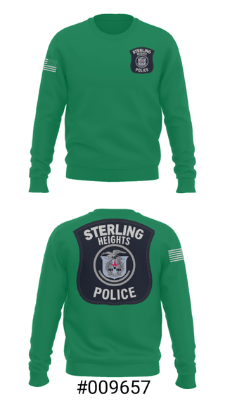 Crew Neck Sweatshirt, , Police, Teamtime, Team time, sublimation, custom sports apparel, team uniforms, spirit wear, spiritwear, sports uniforms, custom shirts, team store, custom team store, fundraiser sports, apparel fundraiser