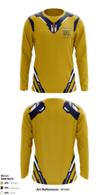 The Woodstock Academy Cross Country 95287560 Long Sleeve Performance Shirt - 1