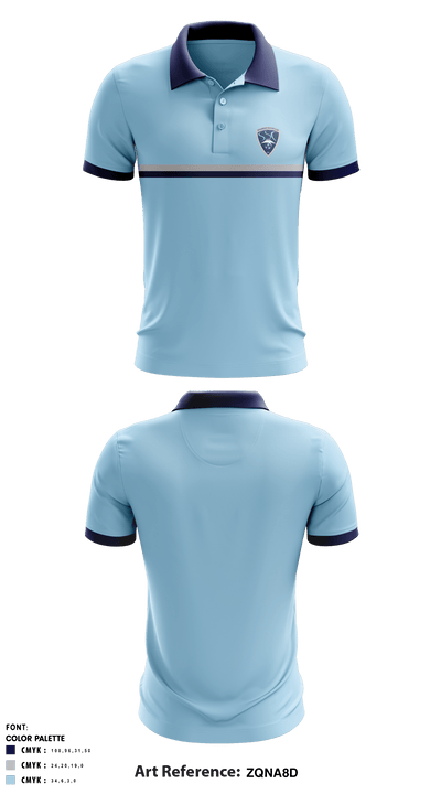 Steamboat Soccer Club 6712619 Short Sleeve Performance Polo - 2