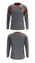 Verdigris Youth Football and Cheer 25693594 Long Sleeve Performance Shirt - 2