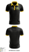 Baton Rouge Magnet High School Gymnastics 22417261 Short Sleeve Performance Polo - 2