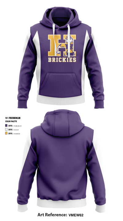 Hobart High School Cheer 29218070 Hoodie - 1