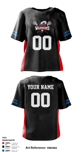 Mens Lacrosse Jersey, Santa Cruz Warriors Lacrosse, Men's Lacrosse, Teamtime, Team time, sublimation, custom sports apparel, team uniforms, spirit wear, spiritwear, sports uniforms, custom shirts, team store, custom team store, fundraiser sports, apparel fundraiser