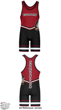 Chancellor Chargers 8081772 Wrestling Singlet - 4