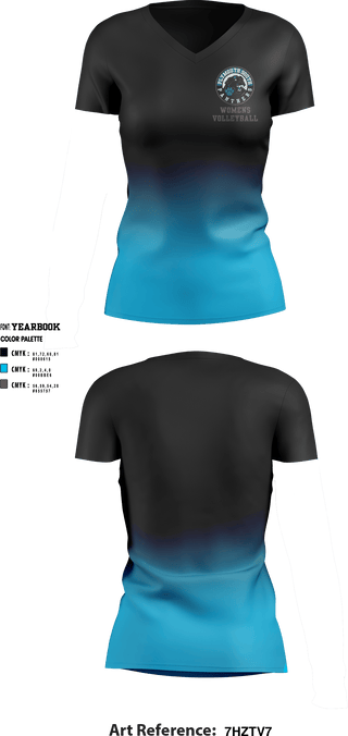 Women's Short Sleeve Vneck Shirt, Plymouth South High school, Women's Volleyball, Teamtime, Team time, sublimation, custom sports apparel, team uniforms, spirit wear, spiritwear, sports uniforms, custom shirts, team store, custom team store, fundraiser sports, apparel fundraiser